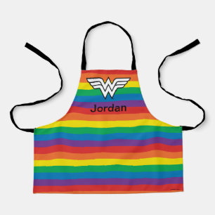 Wonder Woman Rainbow Logo Schürze