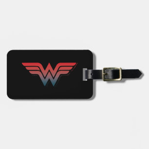 Wonder Woman Red Blue Gradient Logo Gepäckanhänger