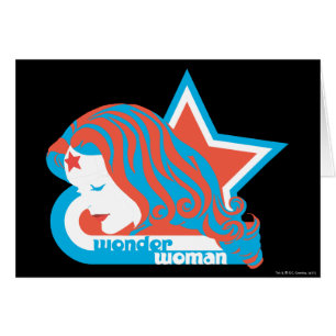Wonder Woman Red & Blue Star
