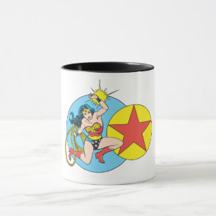 Wonder Woman Red Star Tasse