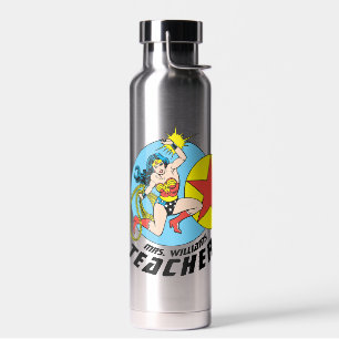 Wonder Woman Red Star Teacher Trinkflasche