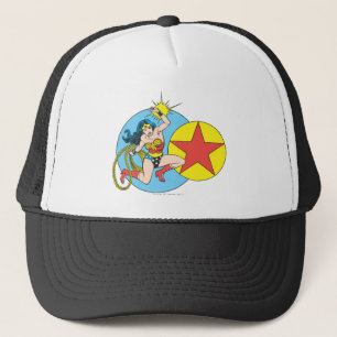 Wonder Woman Red Star Truckerkappe