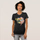 Wonder Woman Retro Blume T-Shirt (Vorne ganz)
