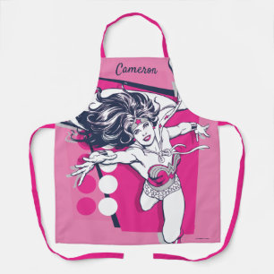 Wonder Woman Retro Glam Charakter Kunst Schürze