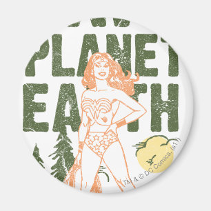 Wonder Woman Rette Planet Erde Magnet