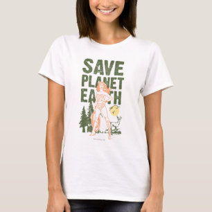 Wonder Woman Rette Planet Erde T-Shirt