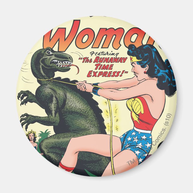 Wonder Woman Runaway Time Express Magnet (Vorne)