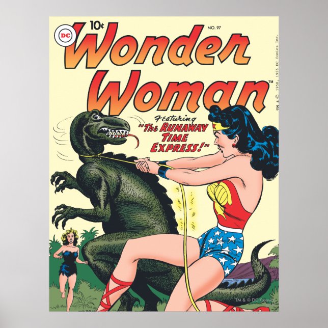 Wonder Woman Runaway Time Express Poster (Vorne)
