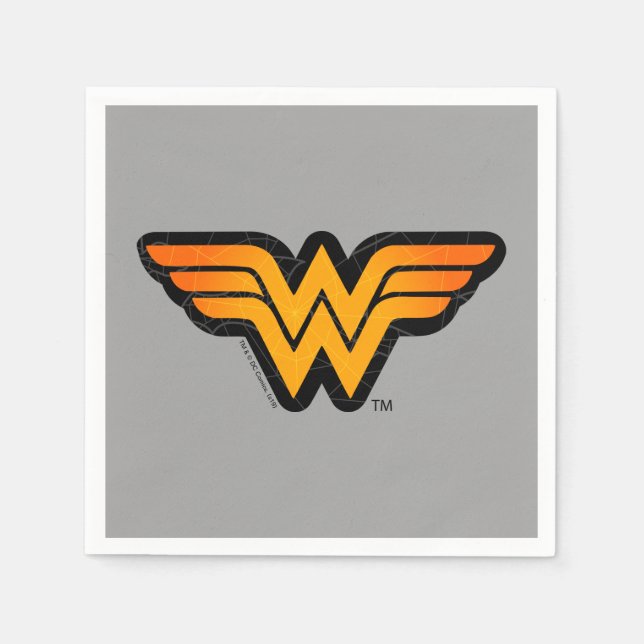 Wonder Woman | Saisonal Inspiriert Logo Serviette (Vorderseite)