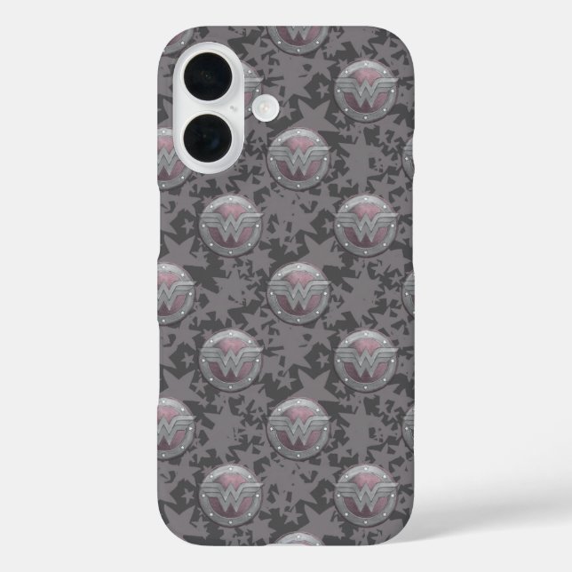 Wonder Woman Shield Pattern Case-Mate iPhone Hülle (Rückseite)