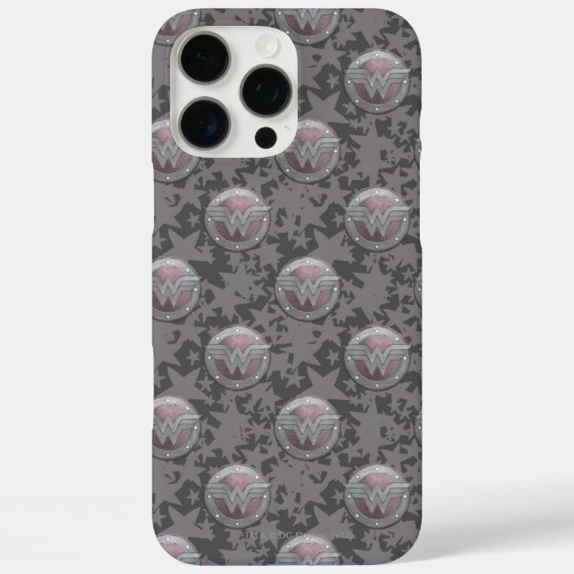 Wonder Woman Shield Pattern Case-Mate iPhone Hülle (Rückseite)