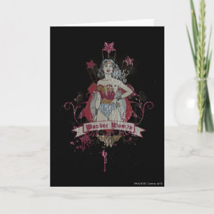 Wonder Woman Shooting Stars Karte