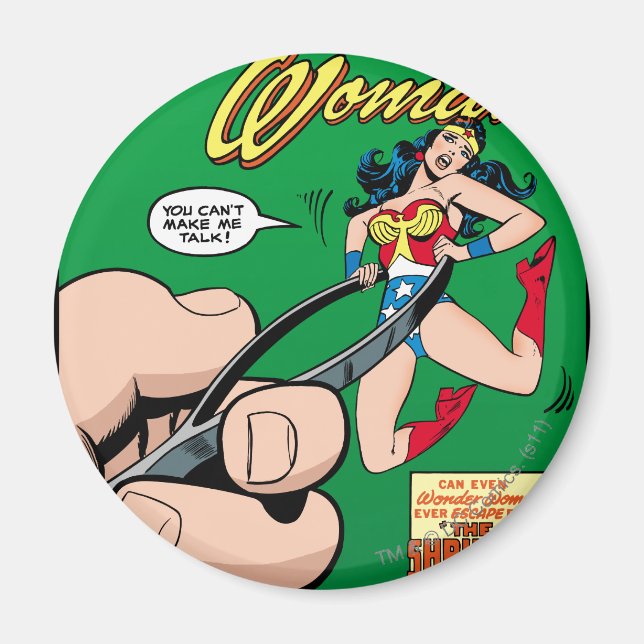 Wonder Woman Shrinking Formel Magnet (Vorne)