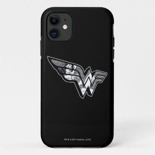 Wonder Woman sitzt im Logokombinat Case-Mate iPhone Hülle