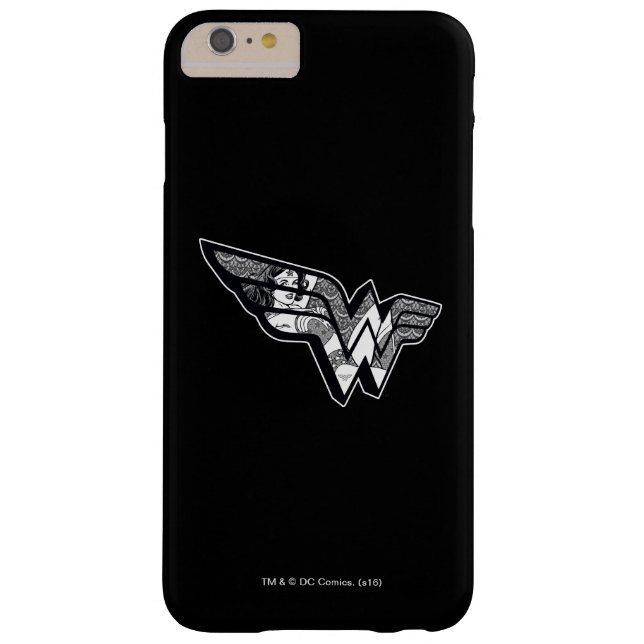 Wonder Woman sitzt im Logokombinat Case-Mate iPhone Hülle (Rückseite)