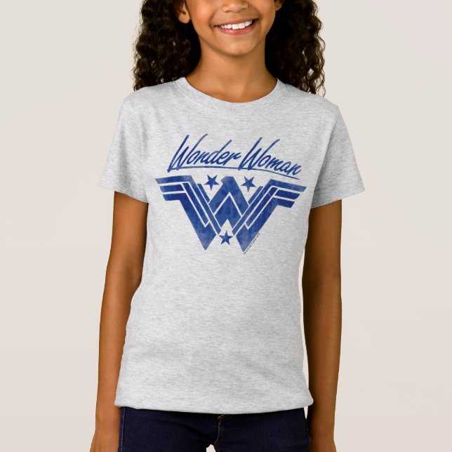 Wonder Woman Stacks Symbol T-Shirt (Vorderseite)