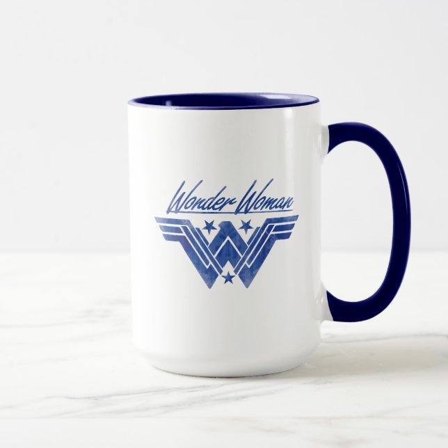Wonder Woman Stacks Symbol Tasse (Rechts)
