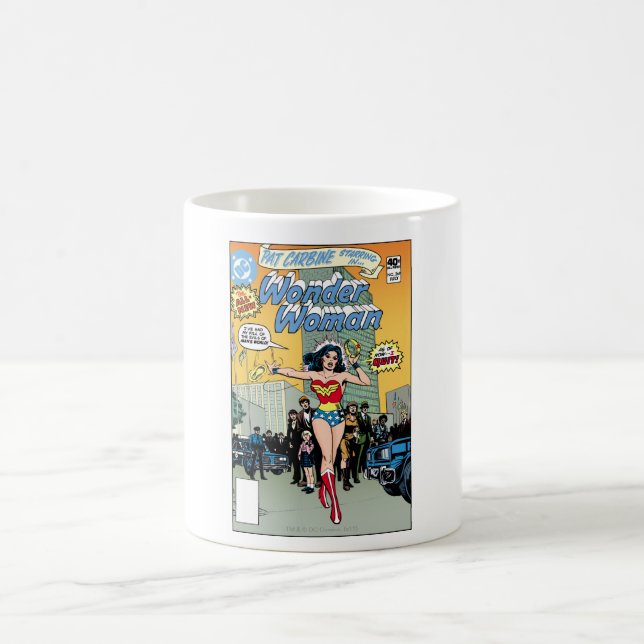 Wonder Woman Starring Pat Carbine Tasse (Mittel)