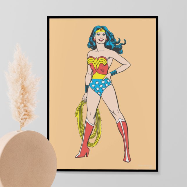 Wonder Woman Stehend Poster (Von Creator hochgeladen)