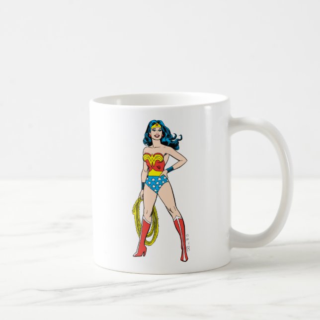Wonder Woman Stehend Tasse (Rechts)