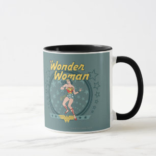 Wonder Woman störte Star Design Tasse