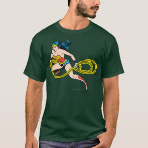 Wonder Woman Swinging Lasso  T-Shirt