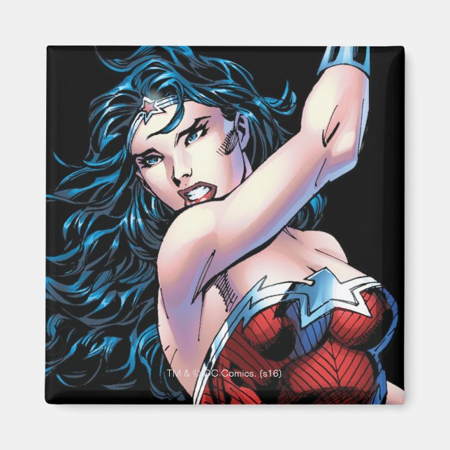 Wonder Woman Swinging Sword Magnet (Vorne)