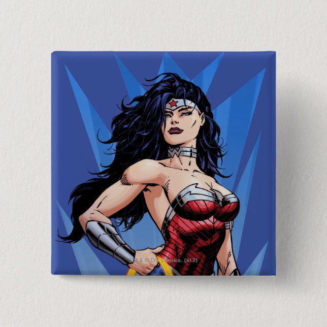 Wonder Woman & Sword Button (Vorderseite)