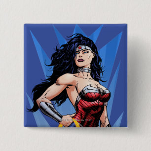 Wonder Woman & Sword Button