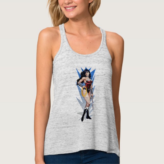 Wonder Woman & Sword Tank Top (Vorderseite)