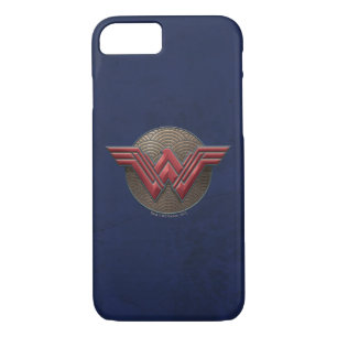 Wonder Woman Symbol über konzentrische Kreise Case-Mate iPhone Hülle