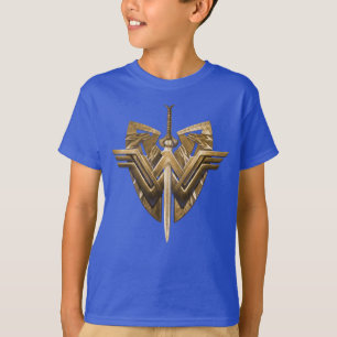 Wonder Woman Symbol With Sword of Justice T-Shirt