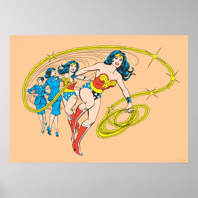 Wonder Woman Transform Poster (Vorne)