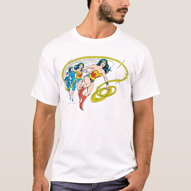 Wonder Woman Transform T-Shirt (Vorderseite)