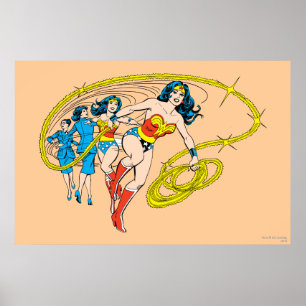 Wonder Woman Transformation Poster