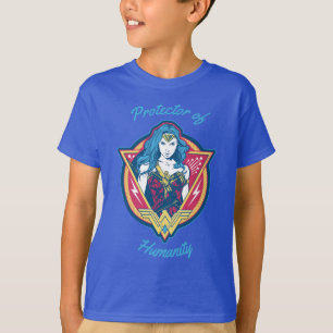 Wonder Woman Tri-Color Graphic T-Shirt