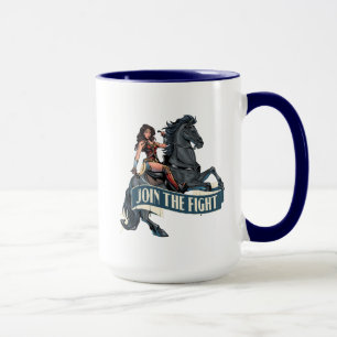 Wonder Woman über Comic Reiten Tasse