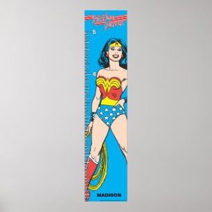 Wonder Woman Wachstumstabelle Poster