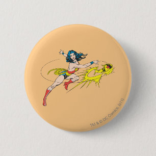 Wonder WomanThrows Crown Button