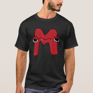Wonderend Letter M Alphabet Lore T-Shirt