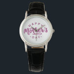 Wonderful motherday-design armbanduhr<br><div class="desc">Wonderful design which is perfect as a gift for dear mum. Whether it's a birthday or Mother's Day,  give your mother something nice.</div>