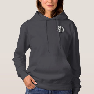 Wonderhussy Adventures Flüchtige Blick-a-Boo-Logo Hoodie