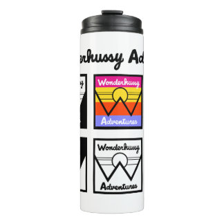 Wonderhussy Adventures Logos Thermosbecher