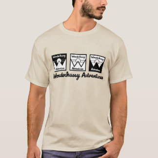 Wonderhussy Adventures Trilome Mens T-Shirt