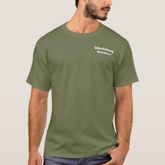 Wonderhussy Adventures White Mountain Logo (Zurück T-Shirt