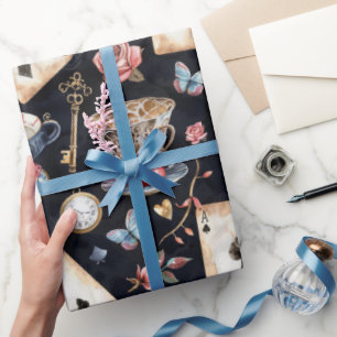 Wonderland Alice Geschenkpapier