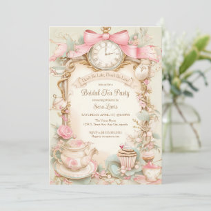 Wonderland Bridal Dusche Einladung Alice einladen