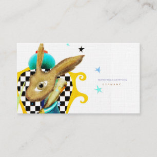 Wonderland Business Card Visitenkarte