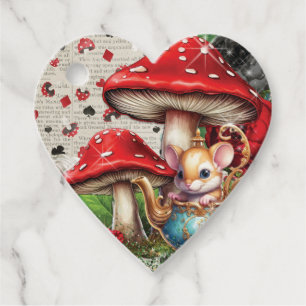 Wonderland Danke für das Geschenk Tag Geschenkanhänger