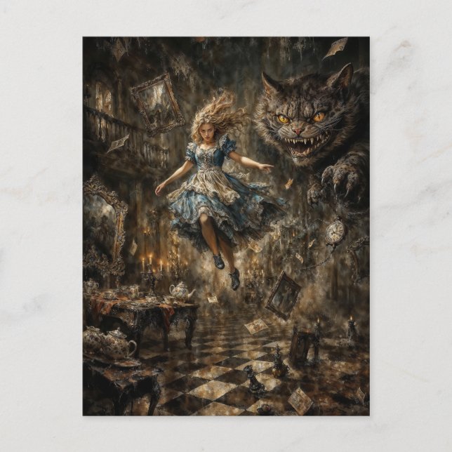 Wonderland Fall Postkarte (Vorderseite)